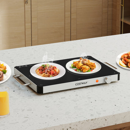 Electric Warming Tray Food Warmer with Adjustable Temperature Control Kitchen Appliances at Gallery Canada