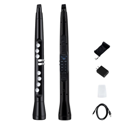 Electronic Wind Instrument Synthesizer Rechargeable Digital Saxophone, Black Musical Instruments at Gallery Canada