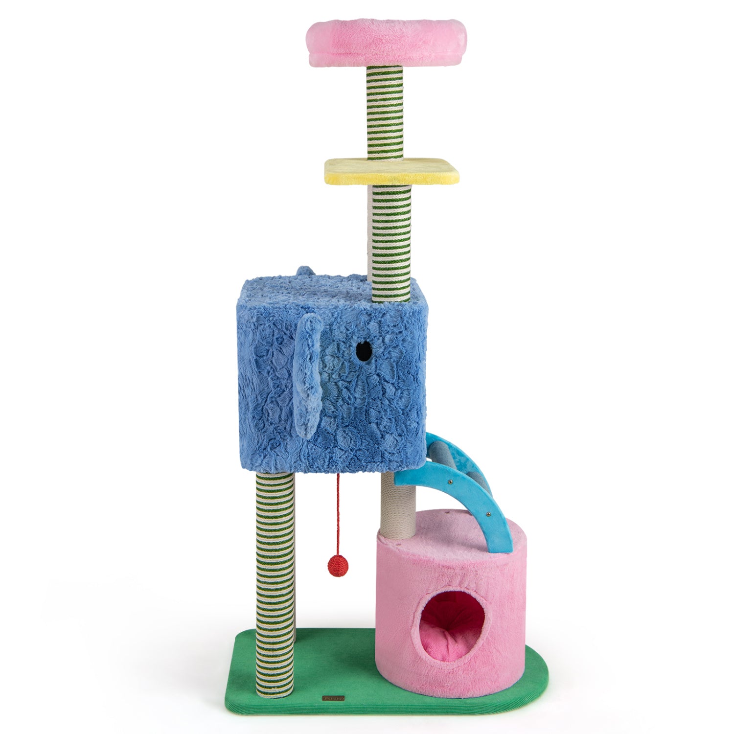 Elephant Cat Tree, Multi-Level Kitty Tower, Blue Cat Trees Condos & Scratchers at Gallery Canada