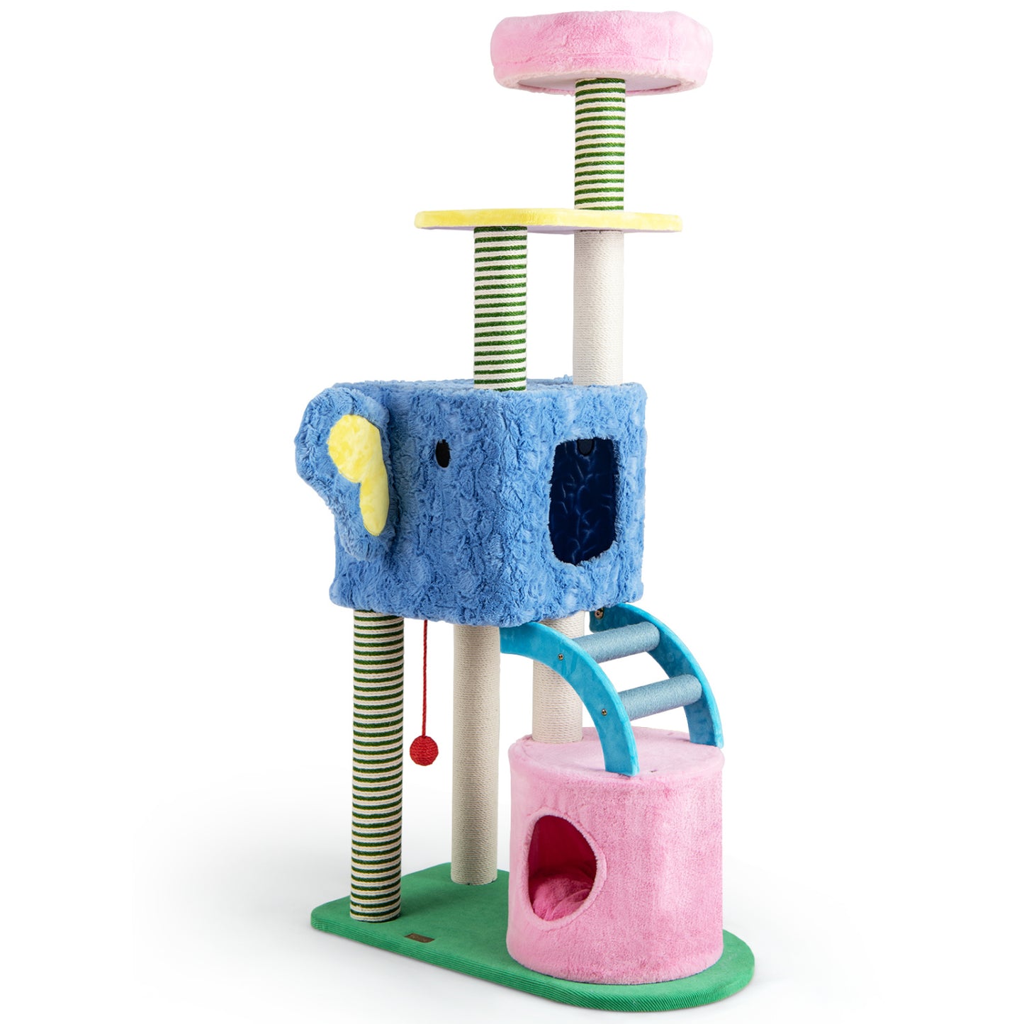 Elephant Cat Tree, Multi-Level Kitty Tower, Blue Cat Trees Condos & Scratchers at Gallery Canada