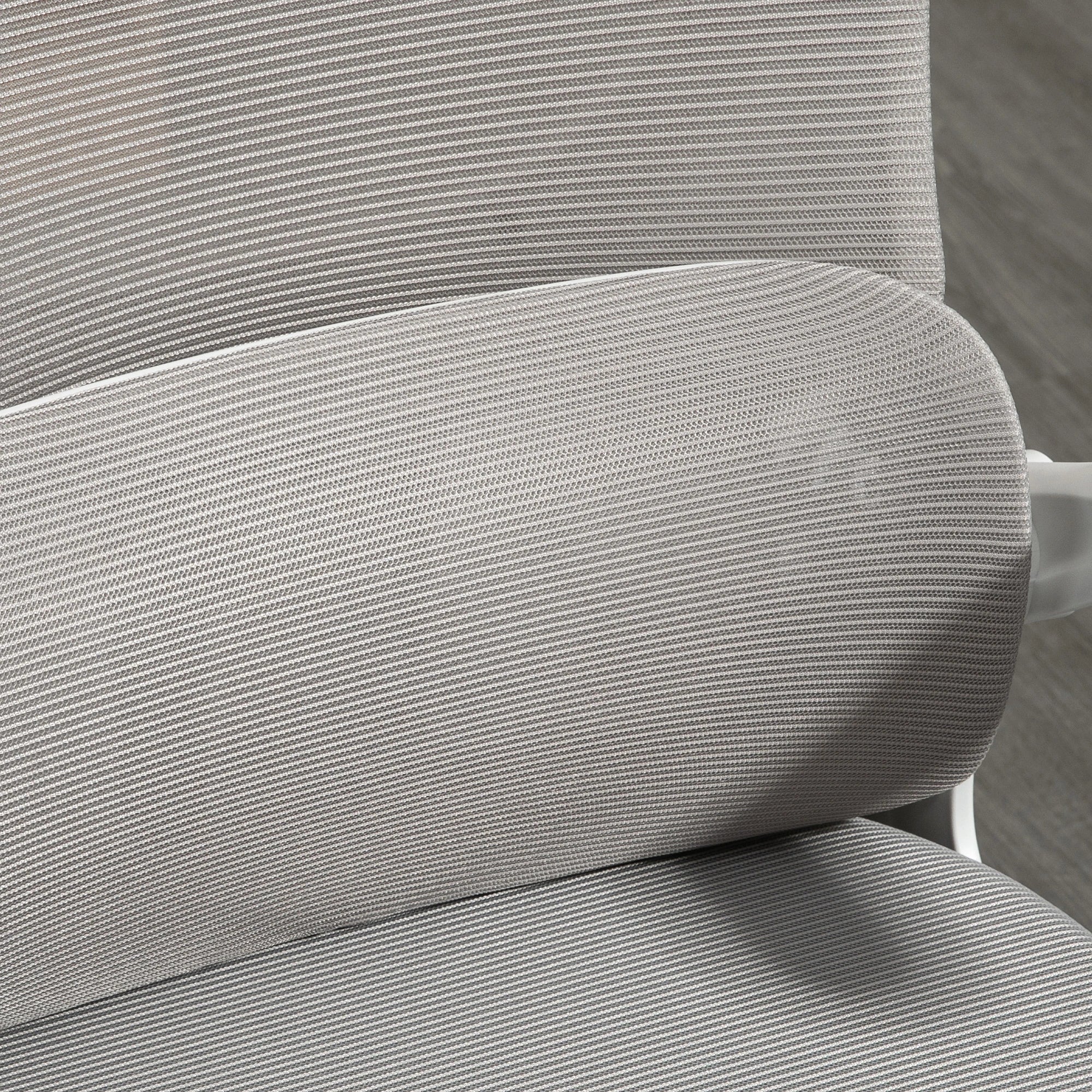 Ergonomic Office Chair, Auto-Adaptive Lumbar Support, Adjustable Headrest, Grey Executive & Manager Chairs at Gallery Canada