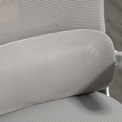 Ergonomic Office Chair, Auto-Adaptive Lumbar Support, Adjustable Headrest, Grey Executive & Manager Chairs at Gallery Canada