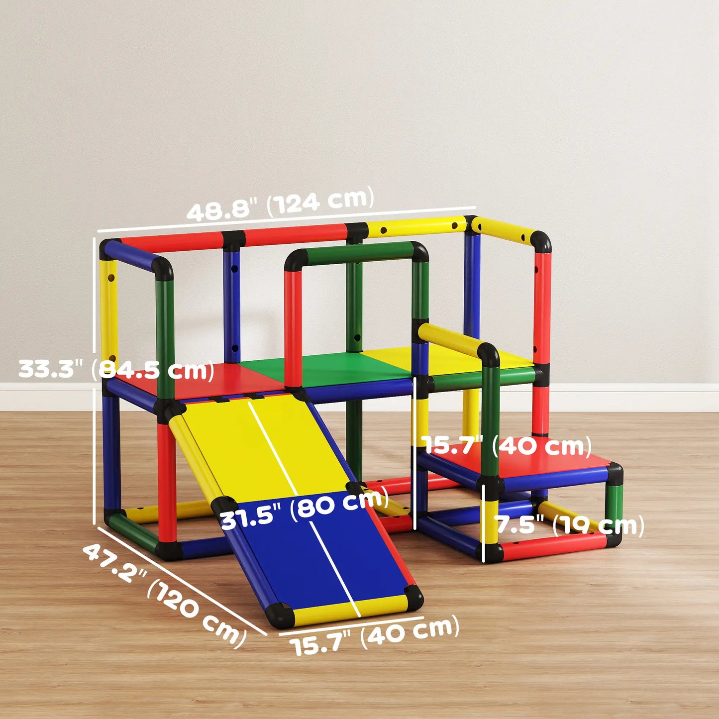 Kids Climbing Structure With Slide, Platform, Ages 1-6 Years, Mixed Colour Gym Sets & Swings at Gallery Canada