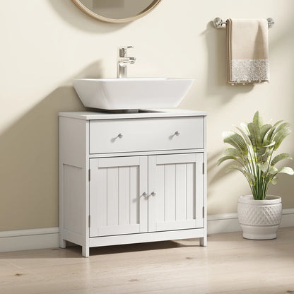 Modern Bathroom Vanity Cabinet, Under Sink Storage, White Bathroom Cabinets at Gallery Canada