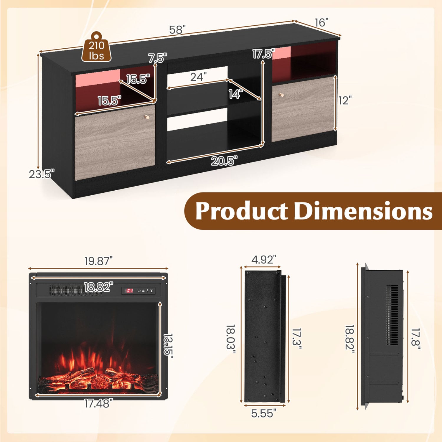 Entertainment Center for 65