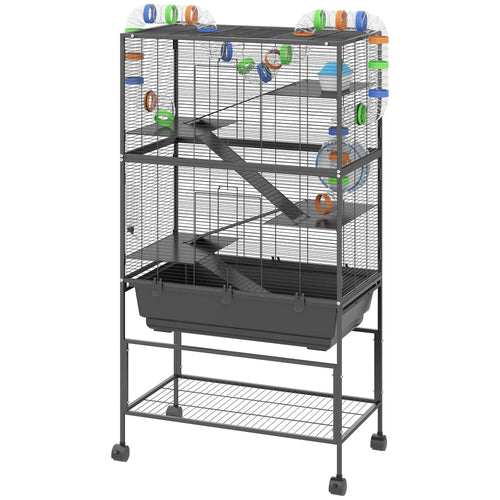 5 Tier Rolling Hamster Cage, 7