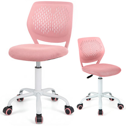 Ergonomic Children Study Chair with Adjustable Height, Light Pink Kids Chairs & Seating at Gallery Canada