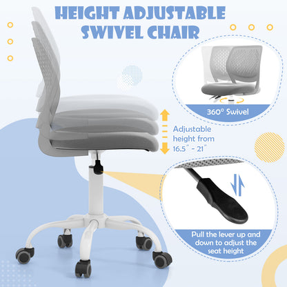 Ergonomic Children Study Chair, Adjustable Height, Gray Kids Chairs & Seating at Gallery Canada