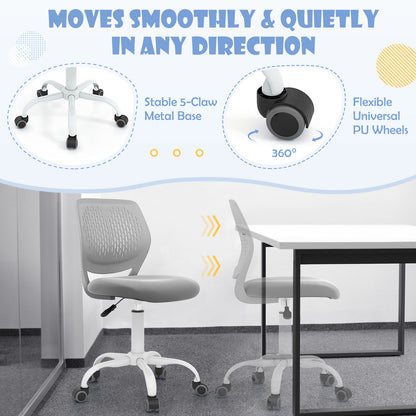 Ergonomic Children Study Chair, Adjustable Height, Gray Kids Chairs & Seating at Gallery Canada