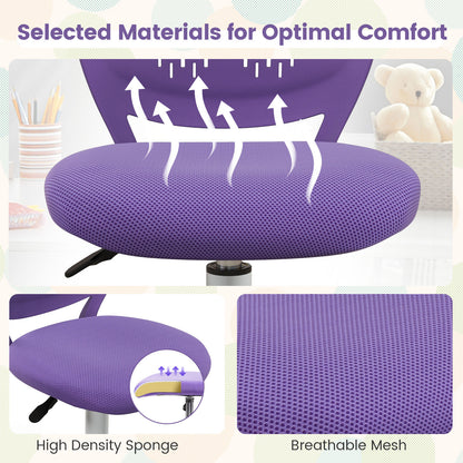 Ergonomic Children Study Chair, Adjustable Height, Purple Kids Chairs & Seating at Gallery Canada