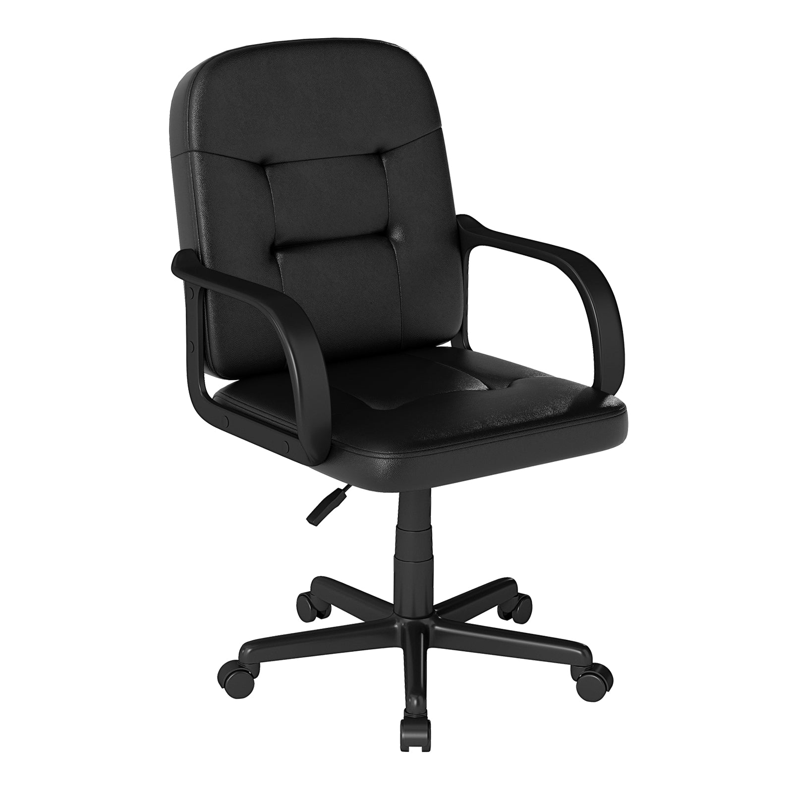 Ergonomic Office Chair, 360-Degree Wheels, Black Executive Chairs at Gallery Canada