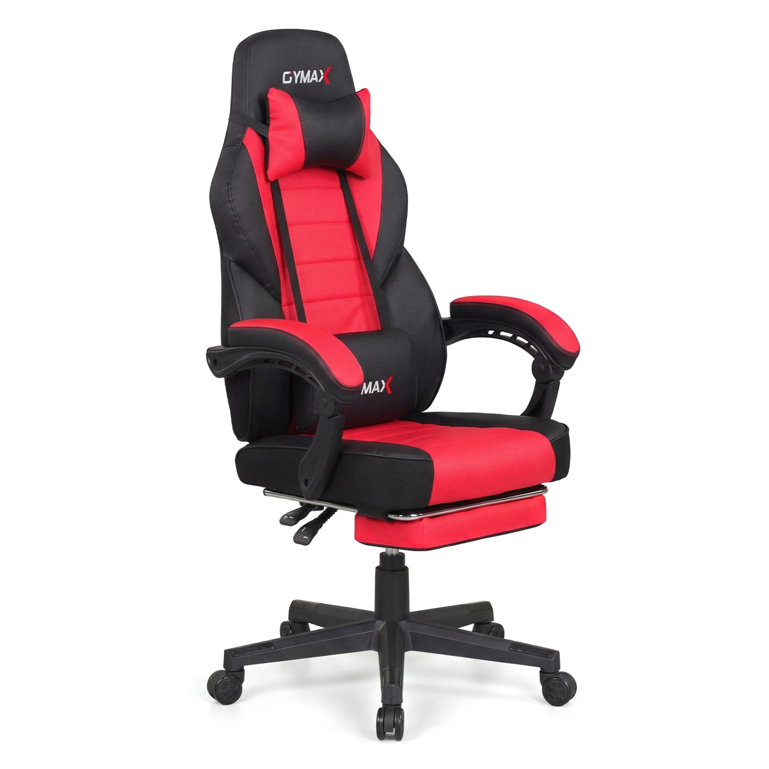 Ergonomic Video Game Chair With Headrest, Reclining Backrest, Red Gaming Chairs at Gallery Canada