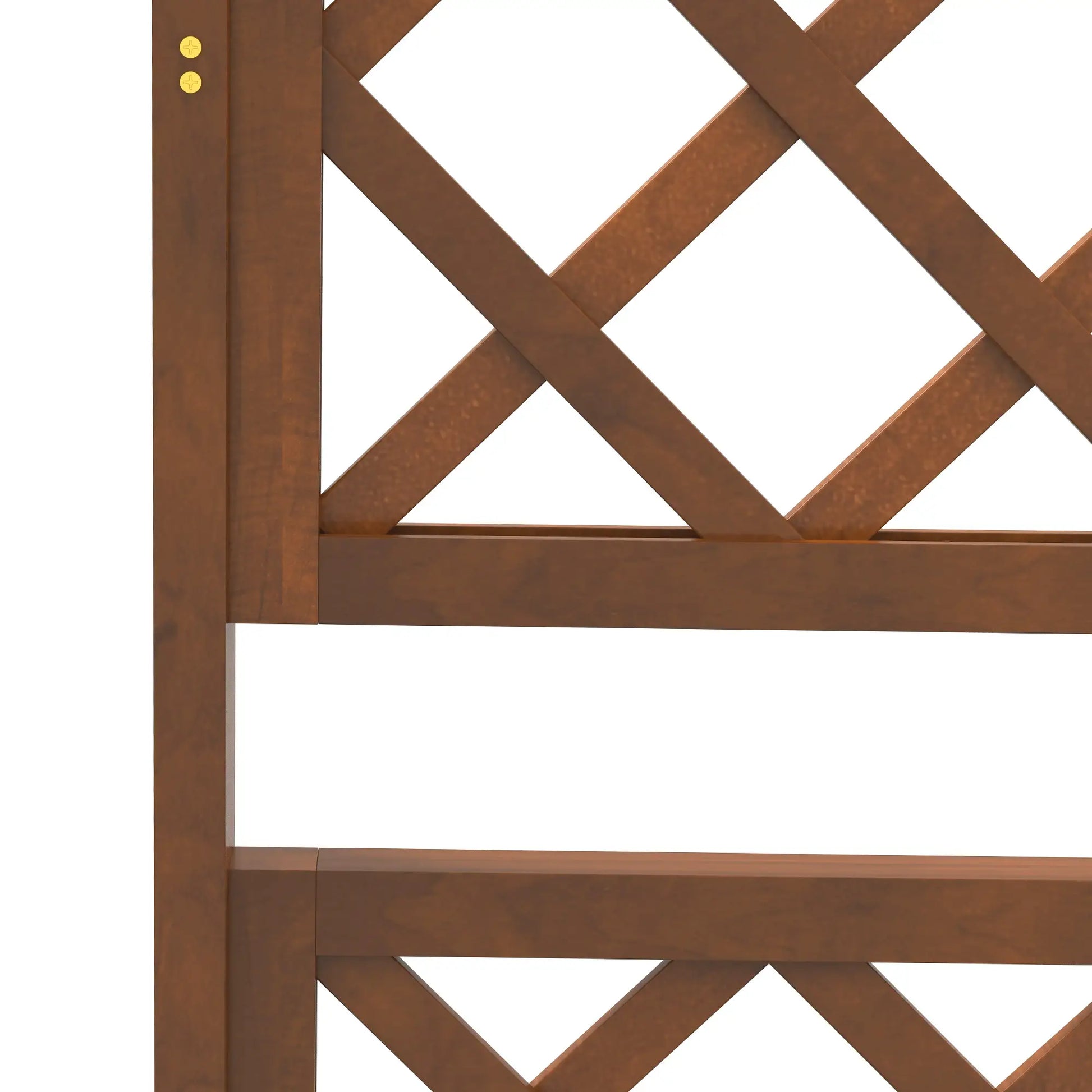 Wooden Planter with Trellis, Raised Garden Bed, Orange Raised Garden Beds at Gallery Canada