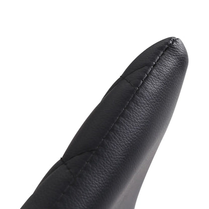 Modern Dining Chairs Set of 4, Upholstered Faux Leather, Black Bar Stools at Gallery Canada