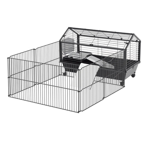 Metal Small Animal Cage, Rabbit Cage, 34.6