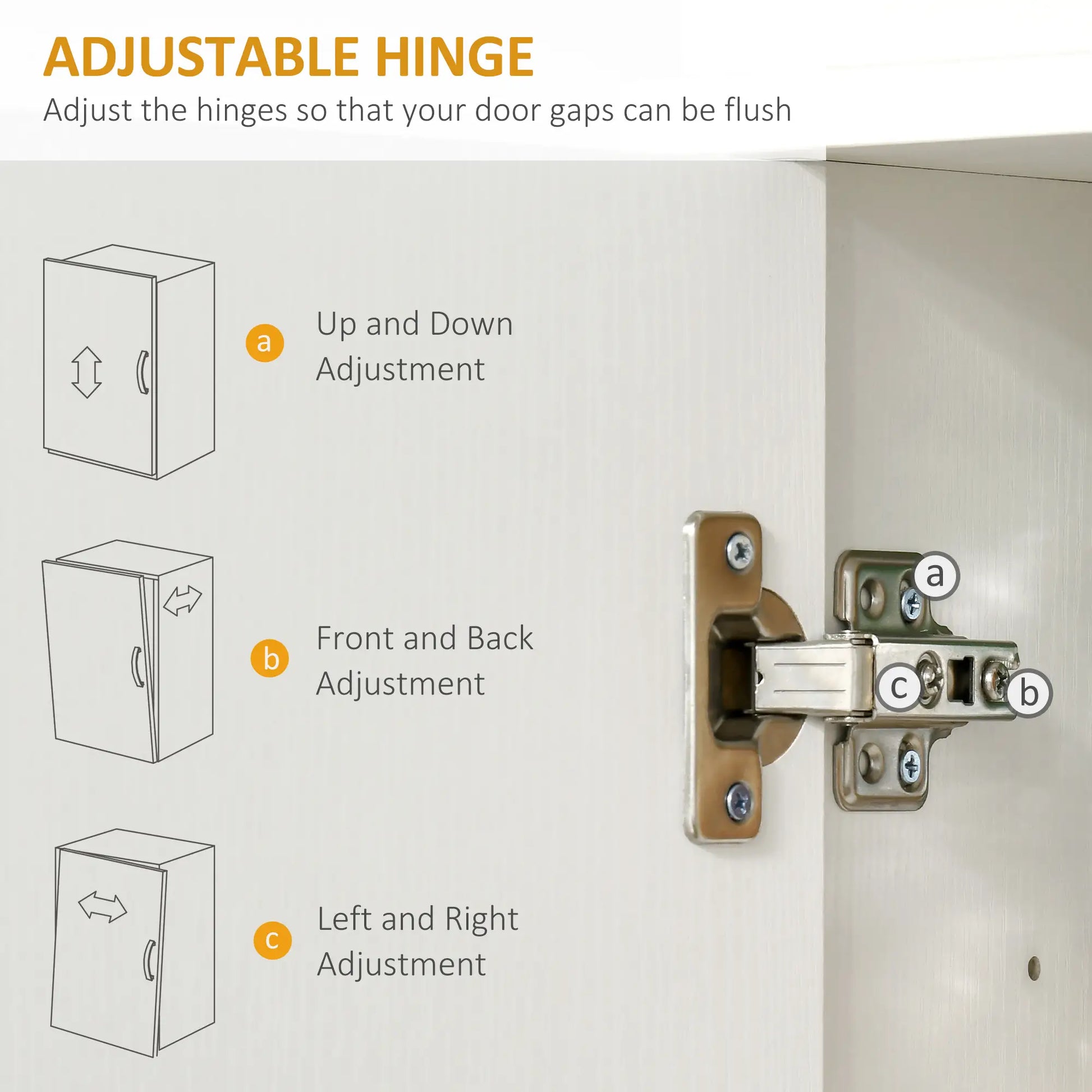 72" Kitchen Buffet, Hutch, Freestanding Cupboard, Wood Grain, White Kitchen Pantry Cabinets at Gallery Canada