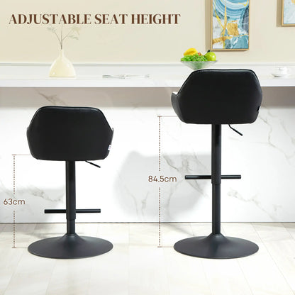 Swivel Counter Height Barstools Set of 2, Adjustable Height, Light Grey Bar Stools at Gallery Canada