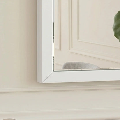 20" x 28" White Bathroom Mirror, Rectangular Wall Mirror for Living Room, White Wall Mirrors at Gallery Canada