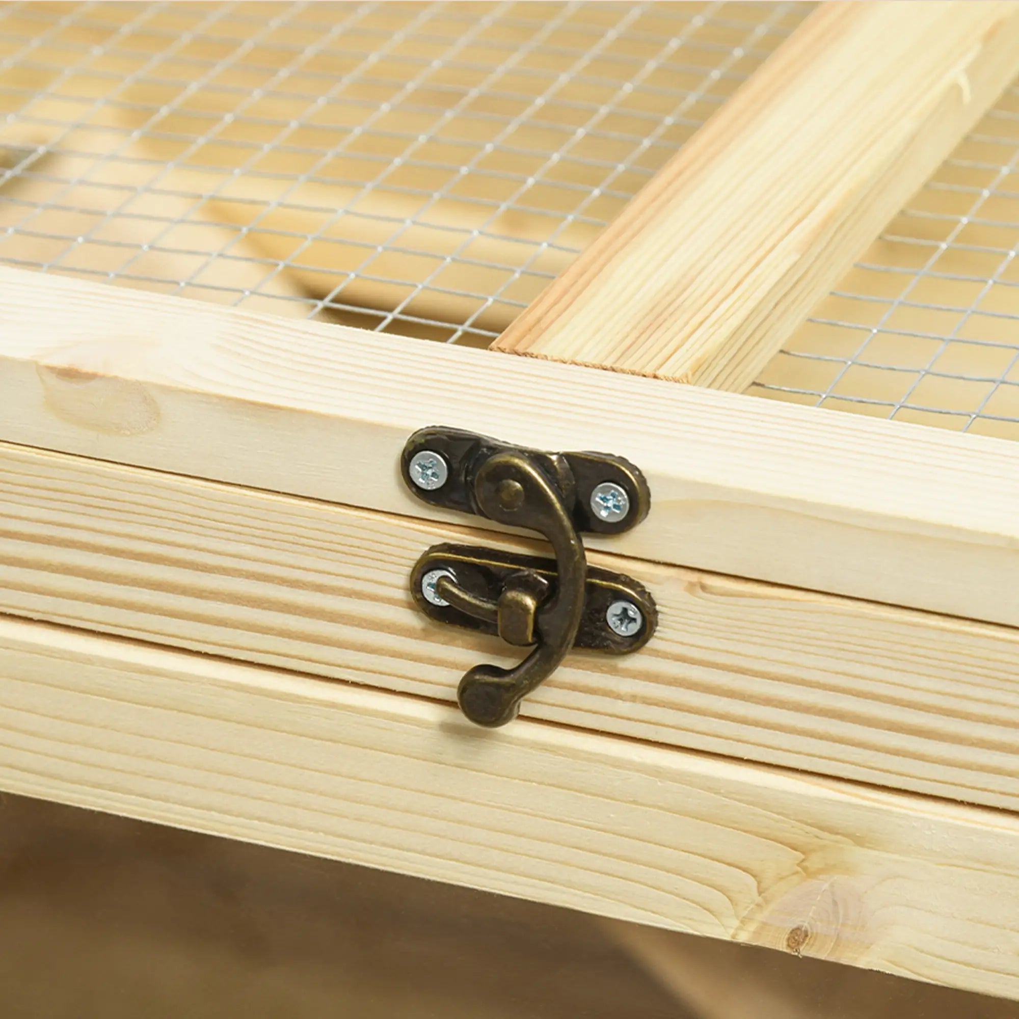 Wooden Hamster Cage, 3 Tier Rat Cage, Openable Roof, Run, Ladders, Wheels, Tray Hamster Cages at Gallery Canada