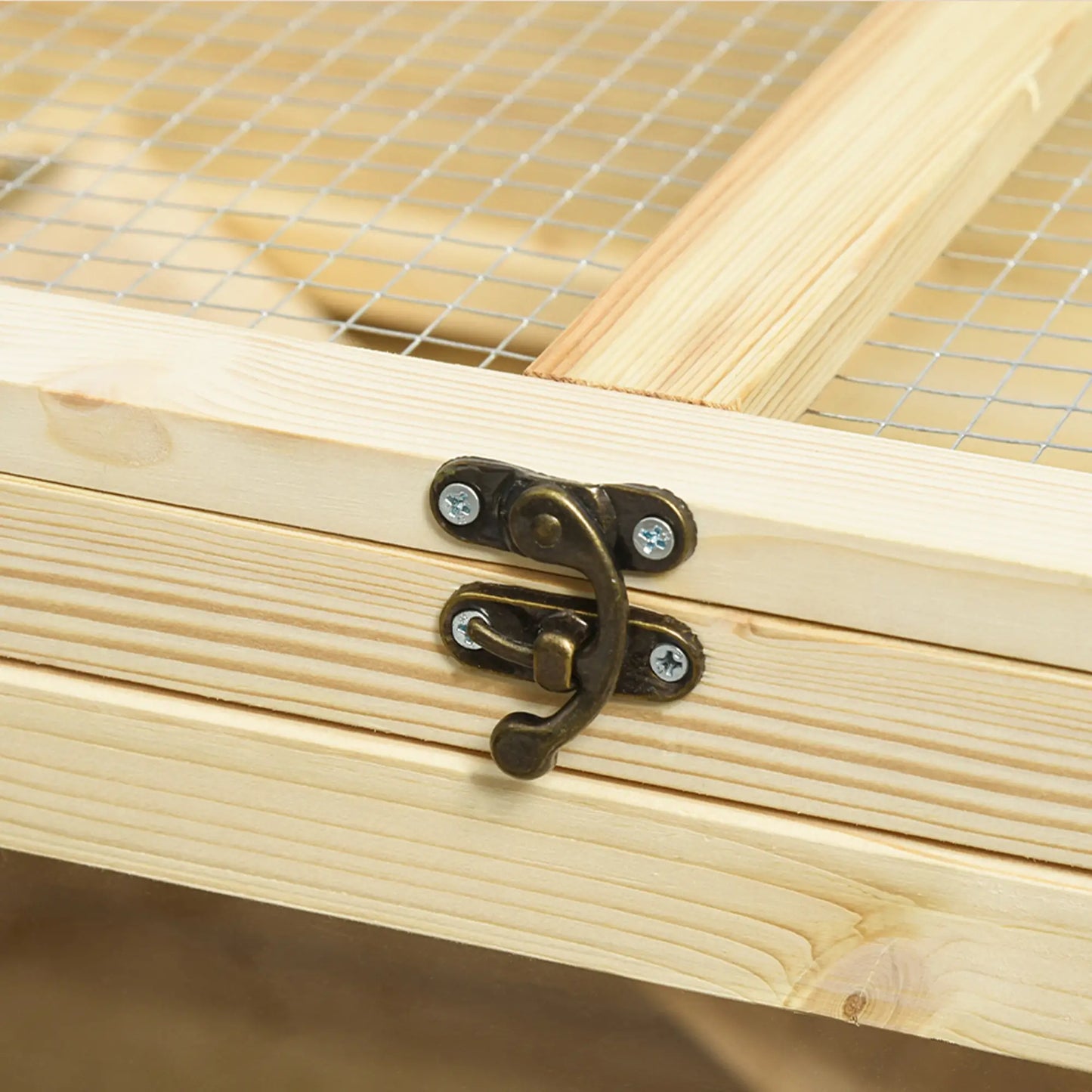 Wooden Hamster Cage, 3 Tier Rat Cage, Openable Roof, Run, Ladders, Wheels, Tray Hamster Cages at Gallery Canada