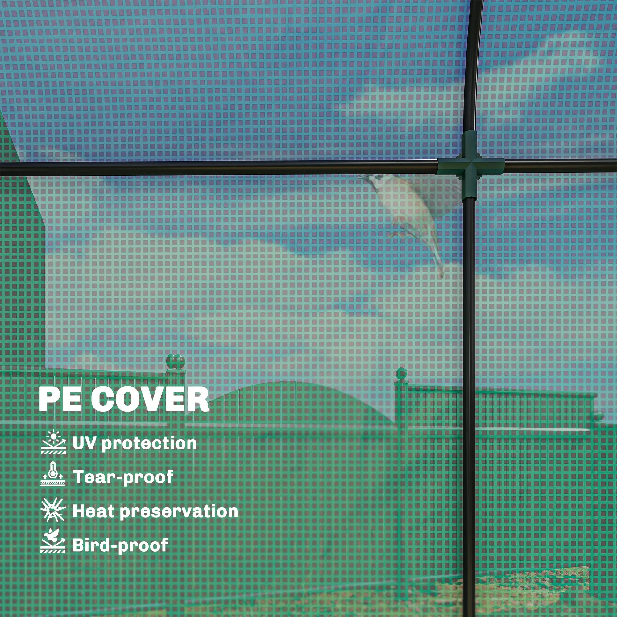 Mini Greenhouse, Portable Garden, 6' x 2' x 6.6', Green Portable Greenhouses at Gallery Canada