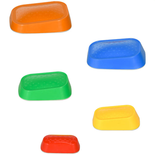 5 PCs Kids Stepping Stones, Obstacle Course Sensory Play, Indoor Outdoor Use