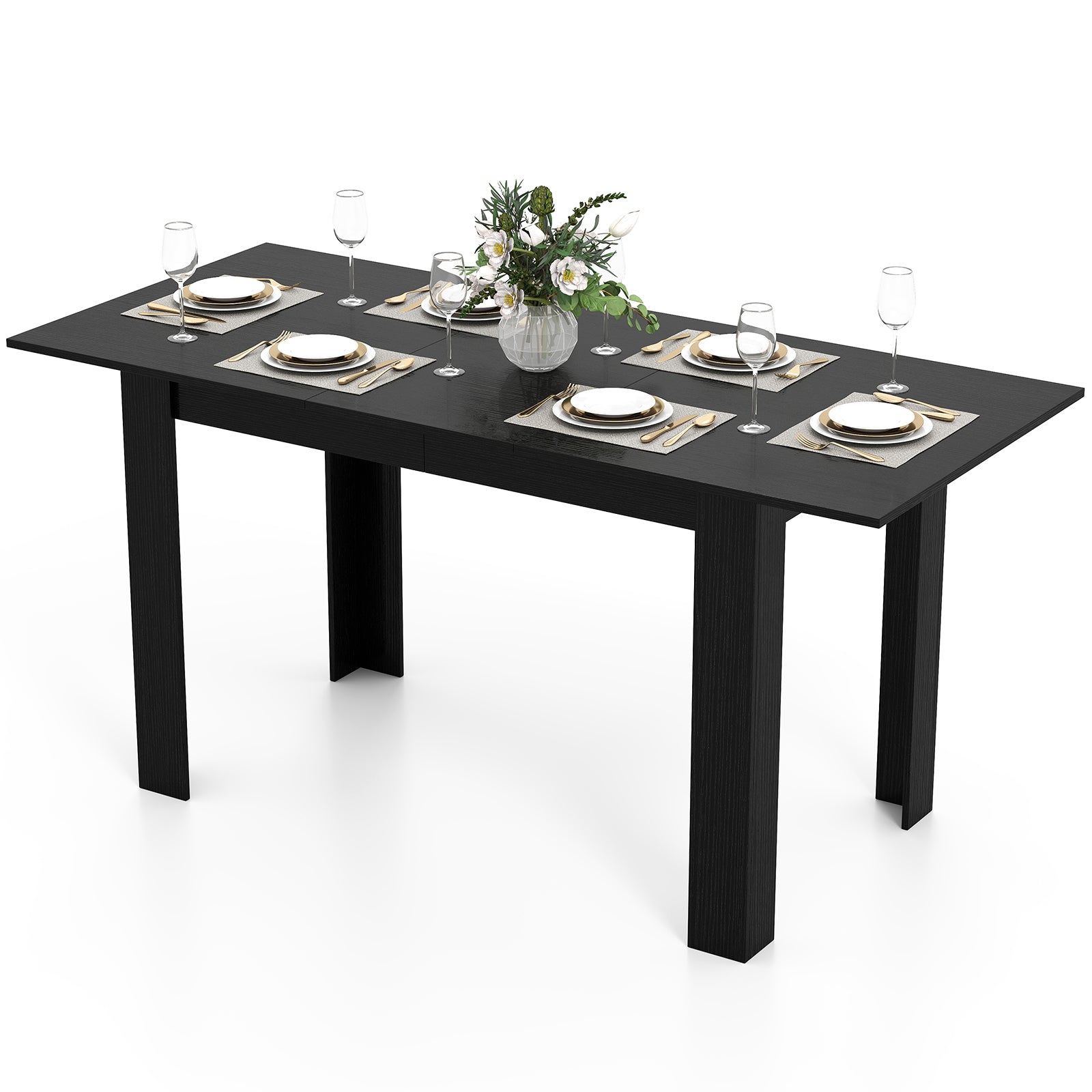 Extendable Dining Table for 4-8 People 47