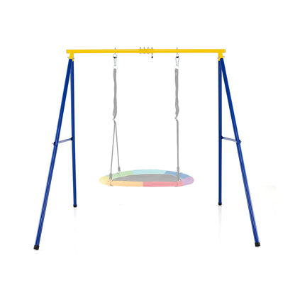 Extra Large Heavy Duty A-Frame Steel Swing Stand, Blue Swing & Playsets at Gallery Canada