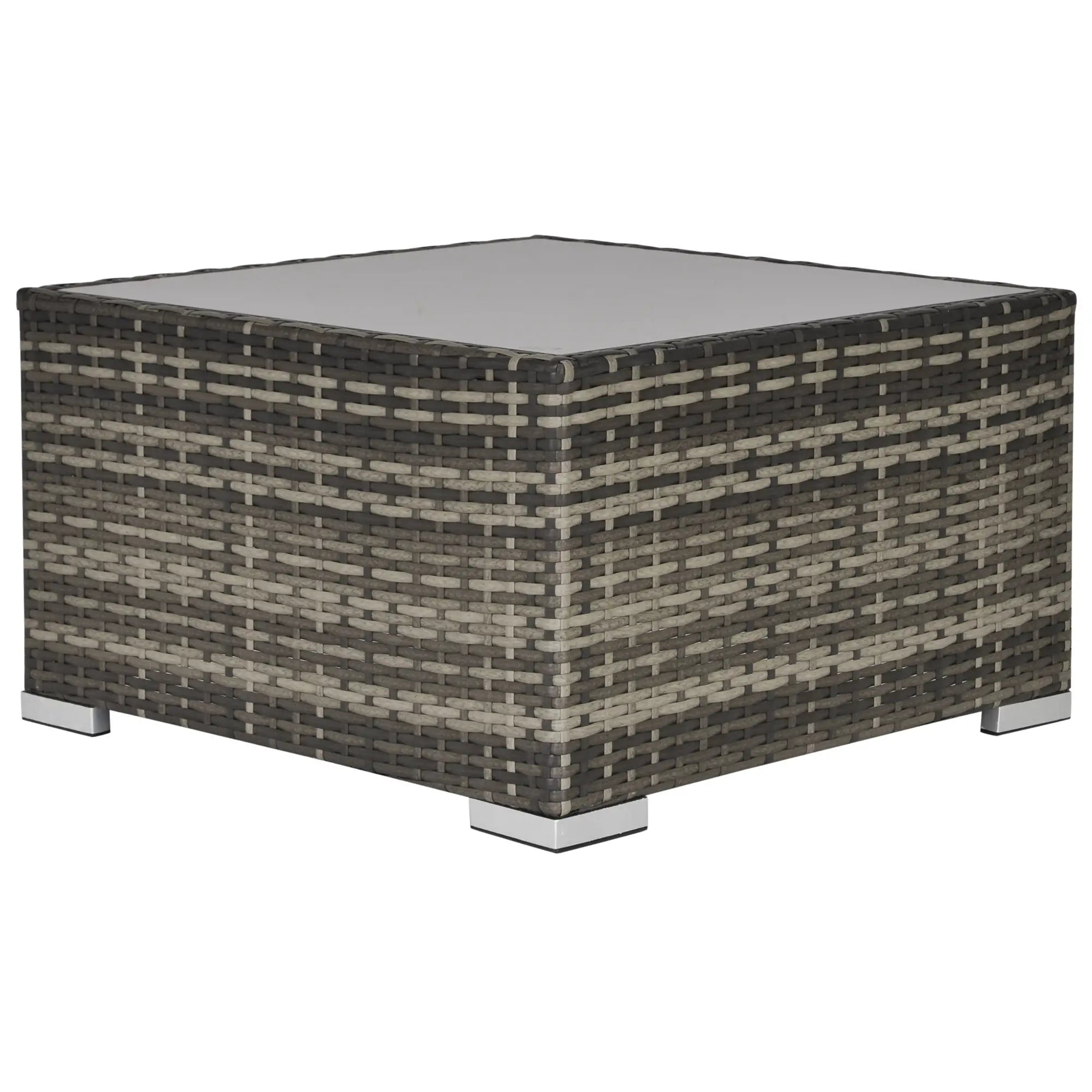 Rattan Coffee Table, 25.6
