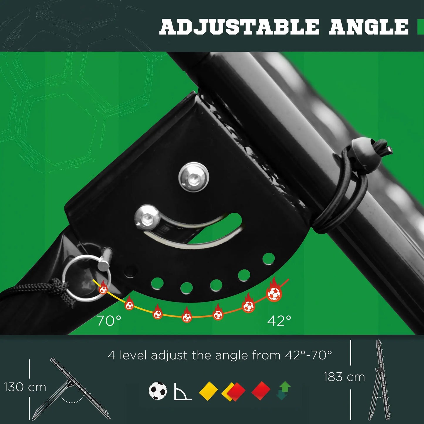 Volleyball Rebounder Net, Adjustable Soccer Rebounder, Lacrosse Baseball Training Aid Football at Gallery Canada