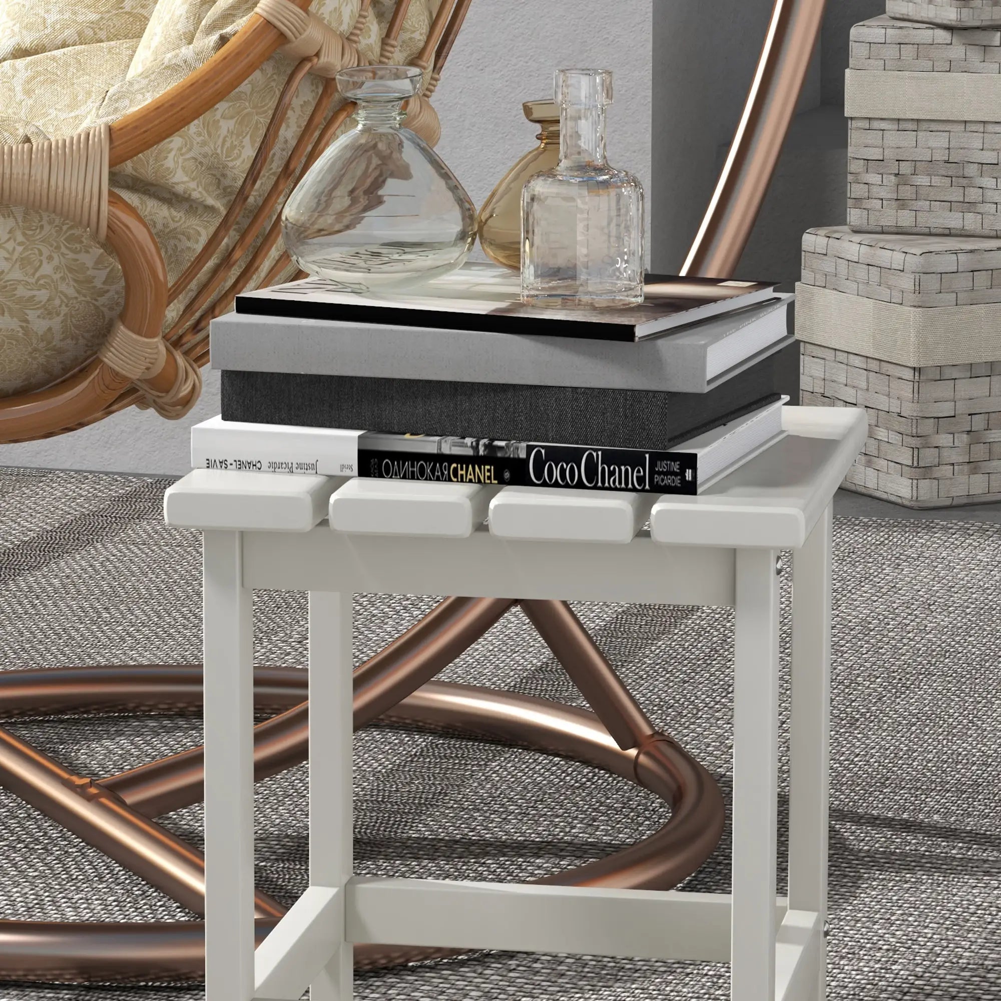 Square Side Table, 15
