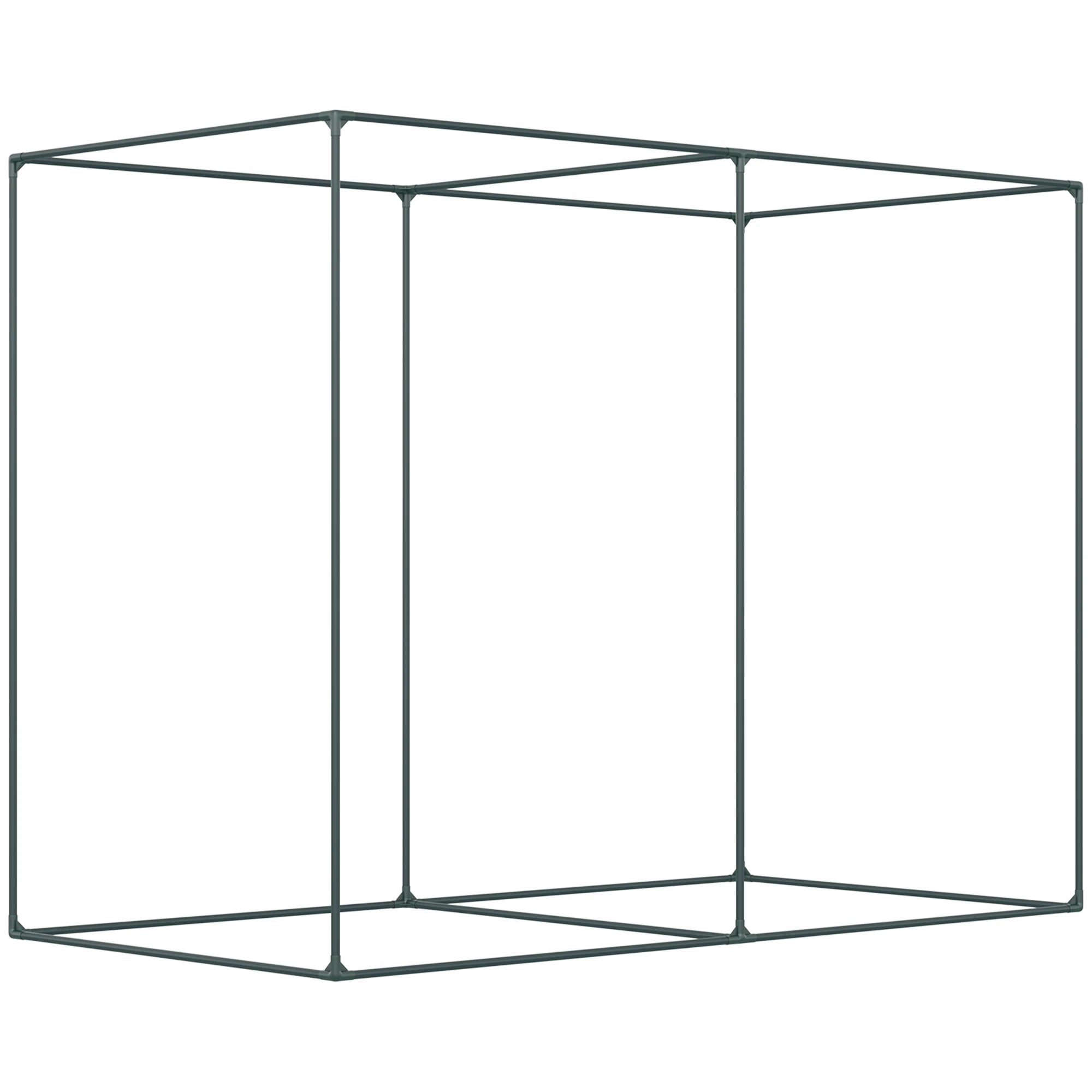 6.5 x 3.3ft Crop Cage, Plant Protector, Zippered Door, Storage Bag, Green Walk In Greenhouses at Gallery Canada
