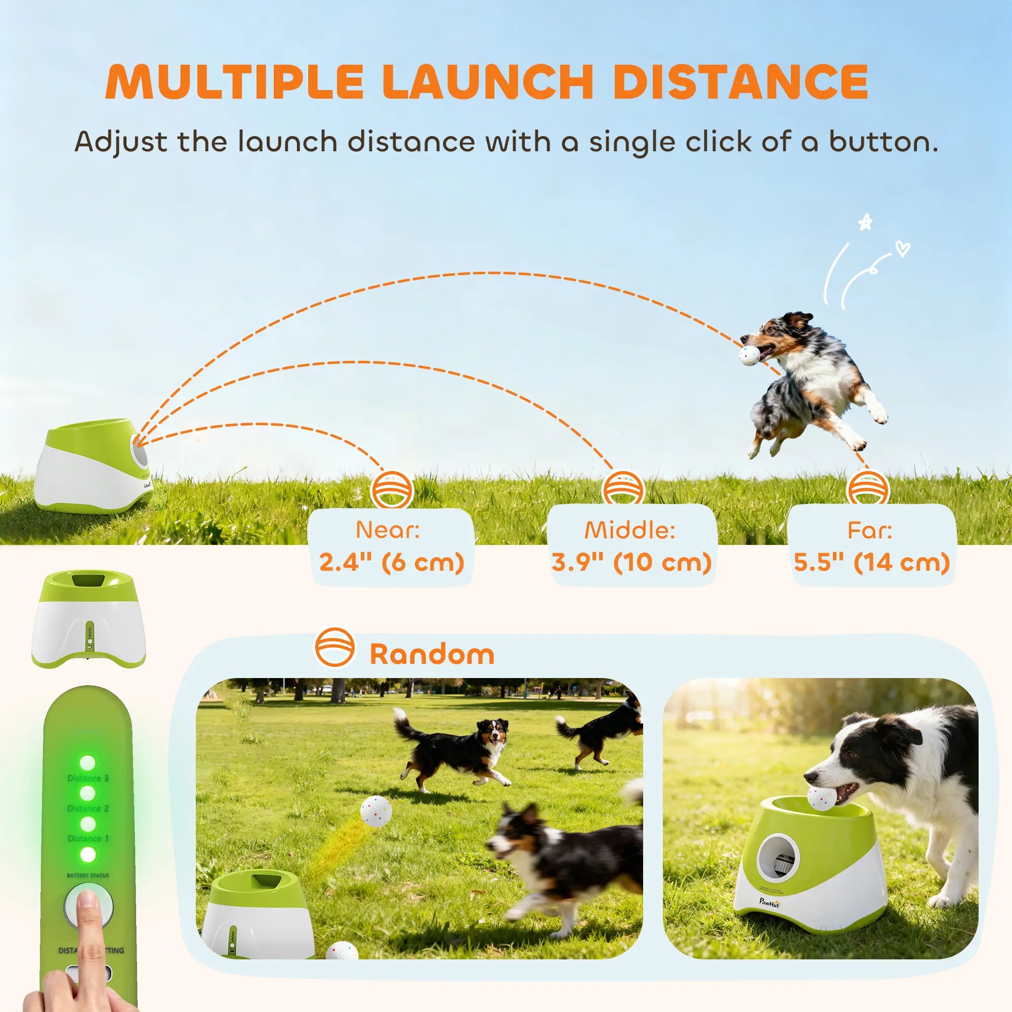 Automatic Dog Ball Launcher, 2.3