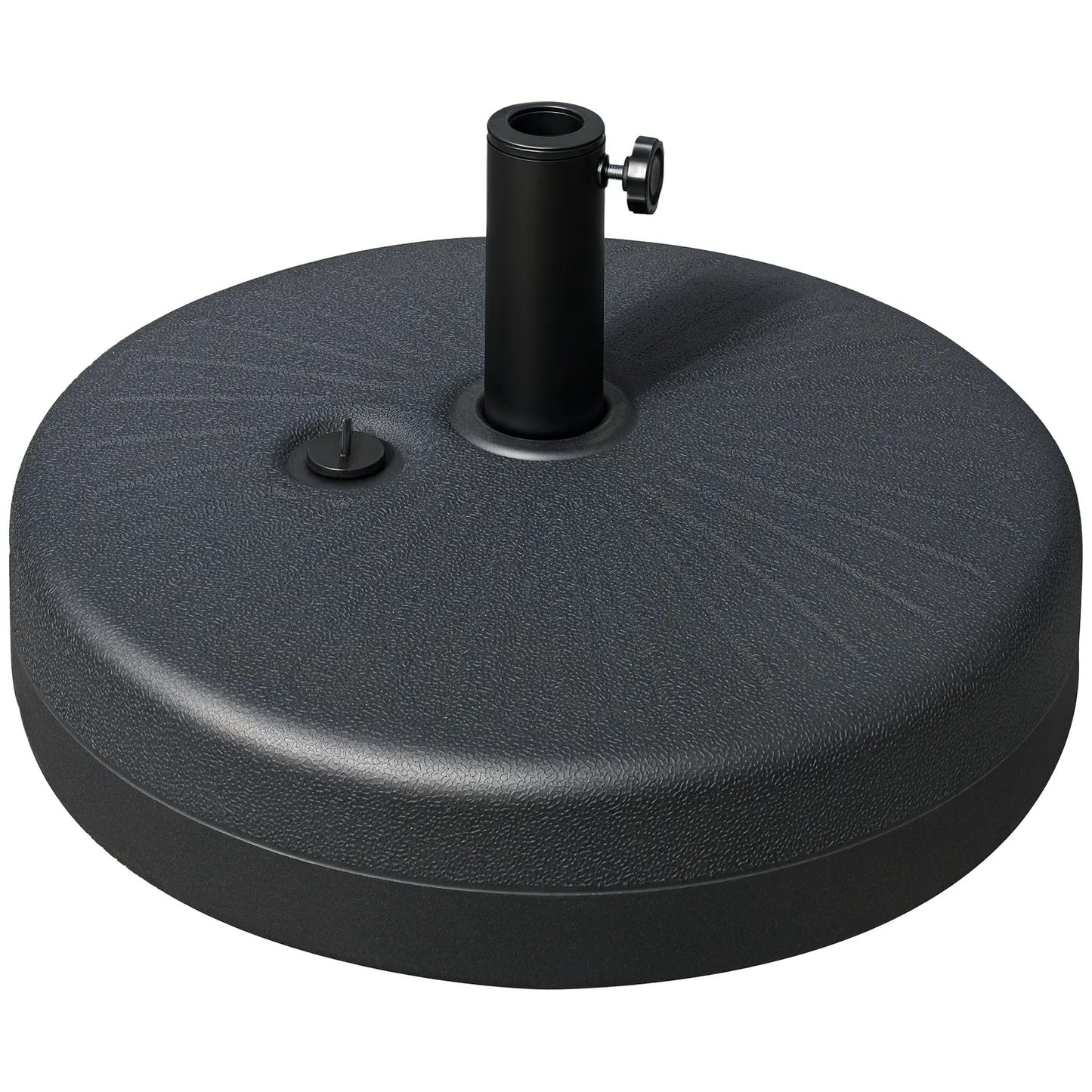 48 lb Heavy Duty Patio Umbrella Base, Water Filled Stand, Black Umbrella Bases at Gallery Canada