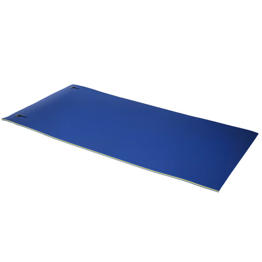10' x 5' Roll-Up Pool Float Pad, Water Mat for Lakes, Oceans, Pools, Blue Floating Water Mats Blue at Gallery Canada