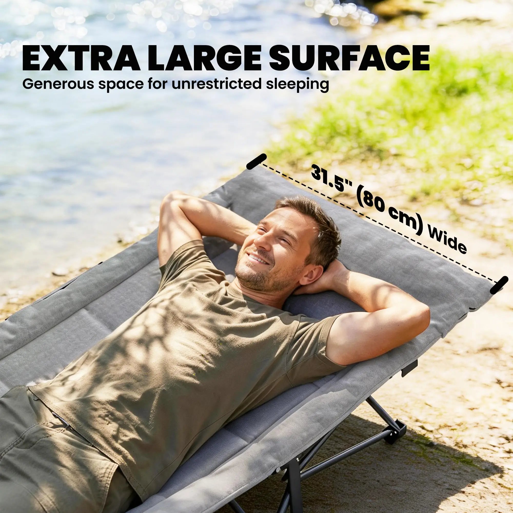 Camping Cot, 31.5