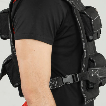 44 LBS Adjustable Weighted Vest, Snug Fit for Running Strength Training Strength Training Equipment at Gallery Canada