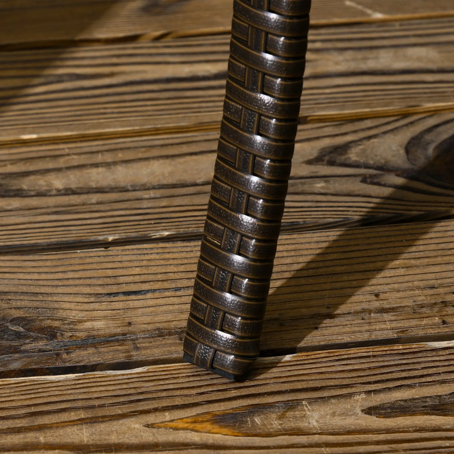 4 Pcs PE Rattan Wicker Sofa Set, Outdoor Conversation Furniture, Navy Blue Patio Furniture Sets at Gallery Canada