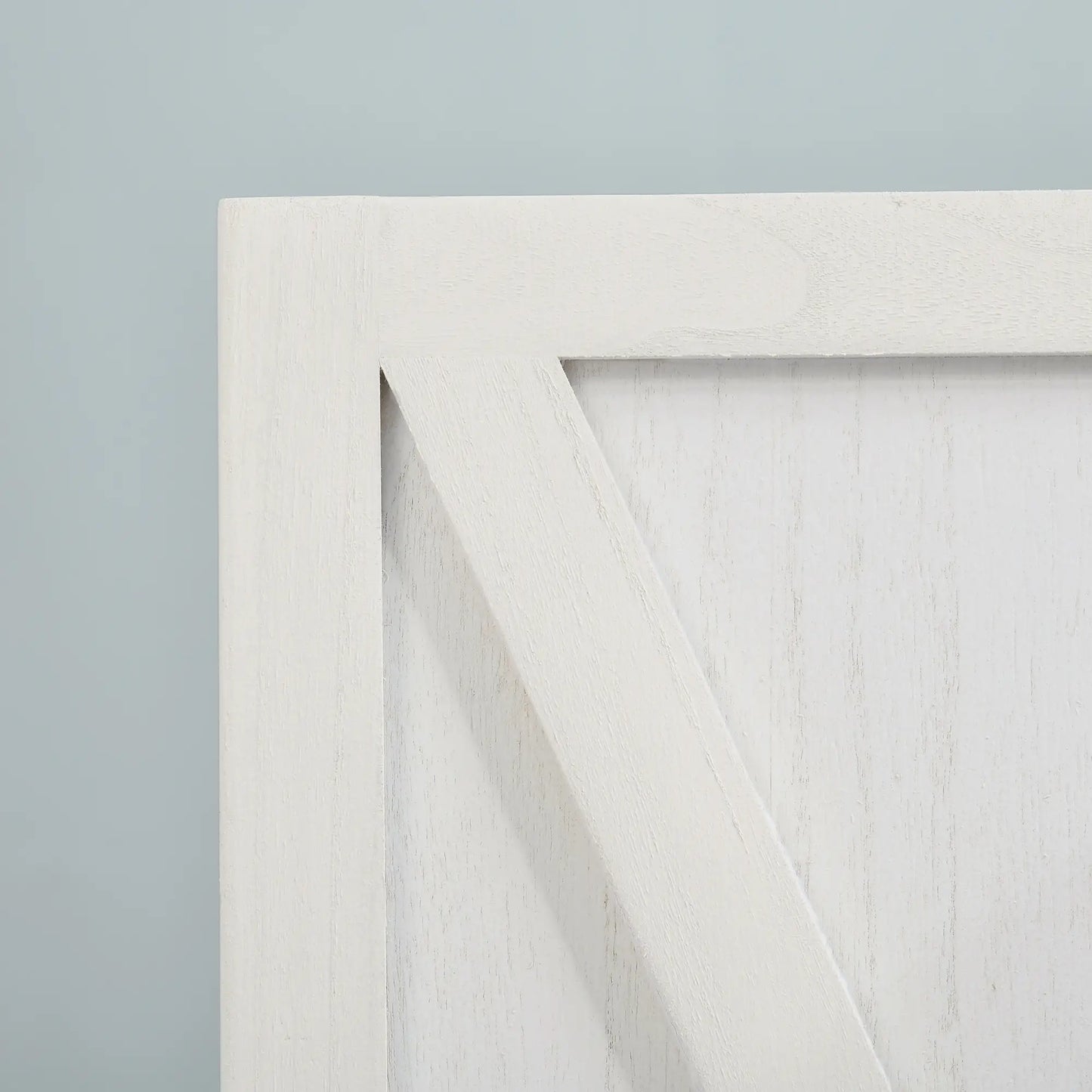 3-Panel Wall Partition, Foldable Wooden Frame 5.6FT, White Room Dividers at Gallery Canada