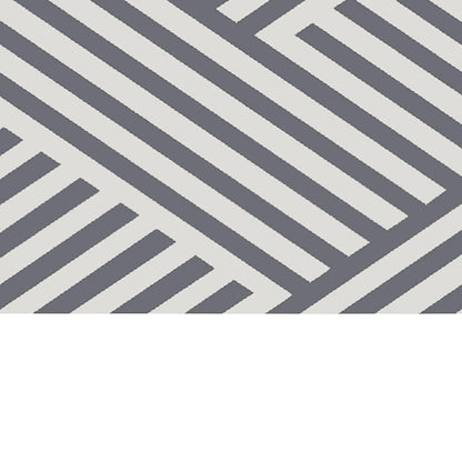 Reversible Outdoor RV Rug, Patio Floor Mat, 6' x 9', Grey and Cream Garden Decor at Gallery Canada