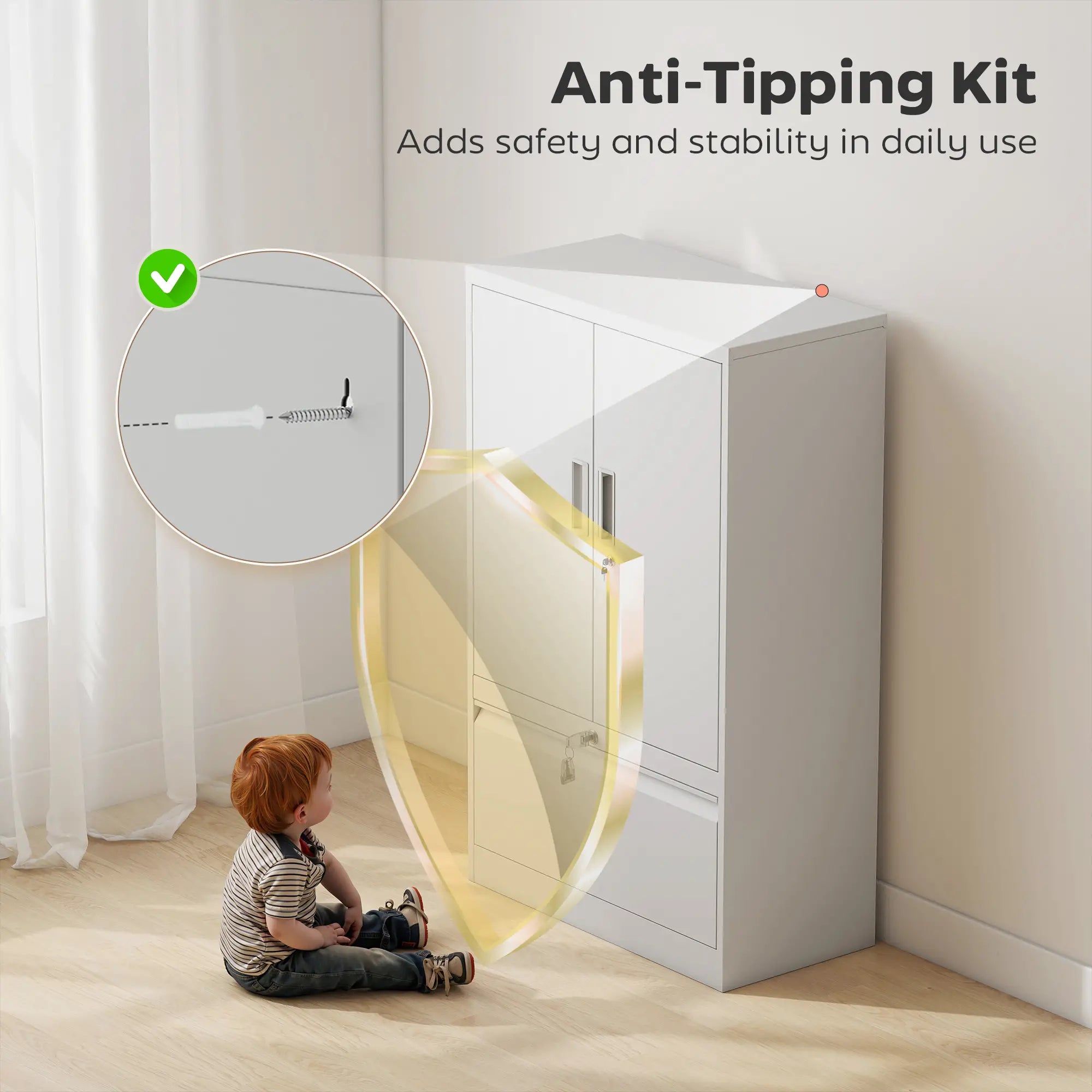 Lateral Filing Cabinet, Metal Storage Cabinet, White Office Cabinets & Cupboards at Gallery Canada