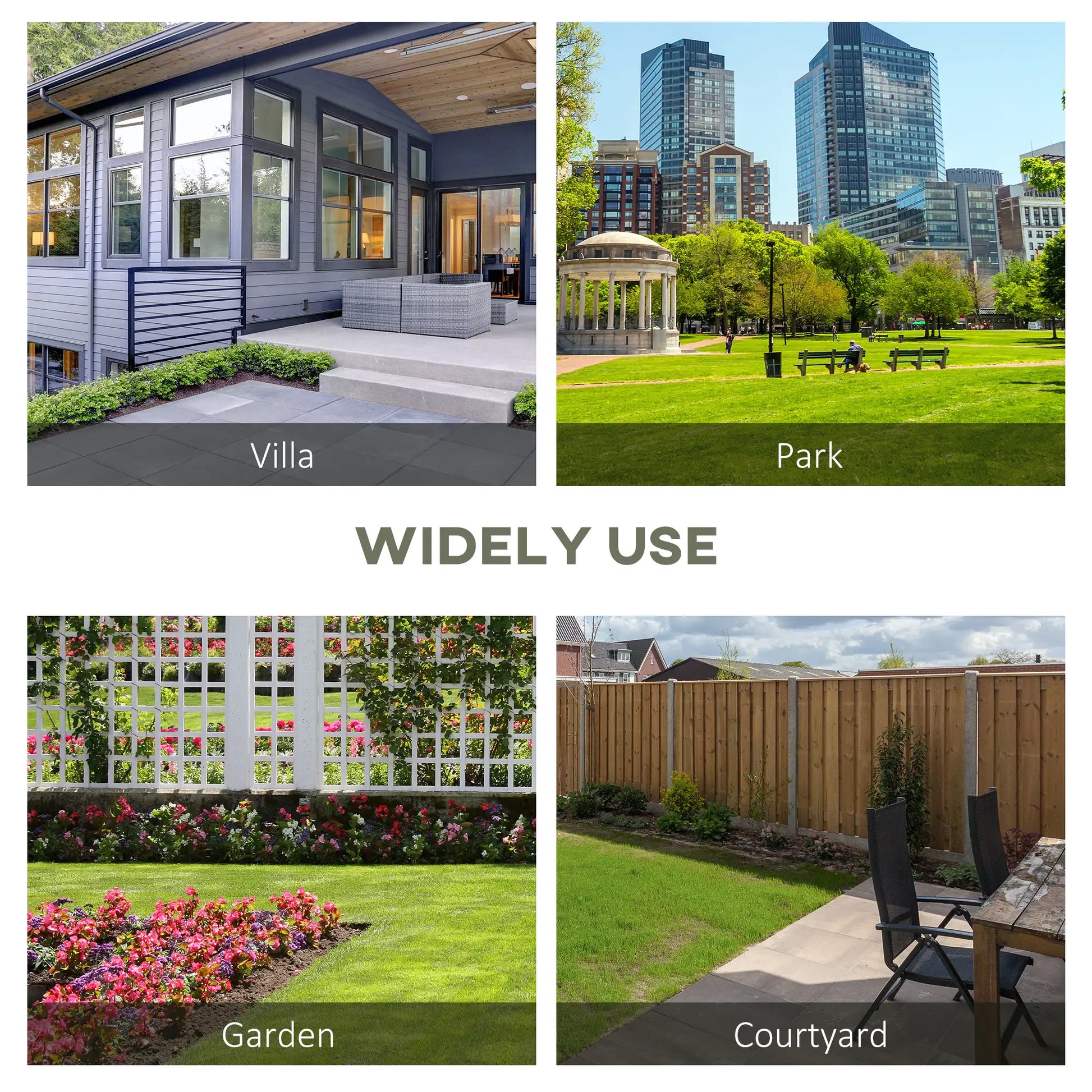 Steel Garden Bench, 2-Person Patio Loveseat, Black Outdoor Benches at Gallery Canada