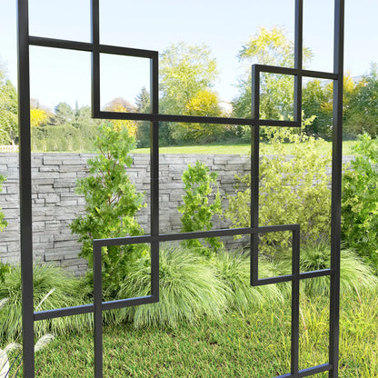4 Pack Garden Trellis, Metal Grid Panels for Climbing Plants, 72" Tall Plant Stands at Gallery Canada