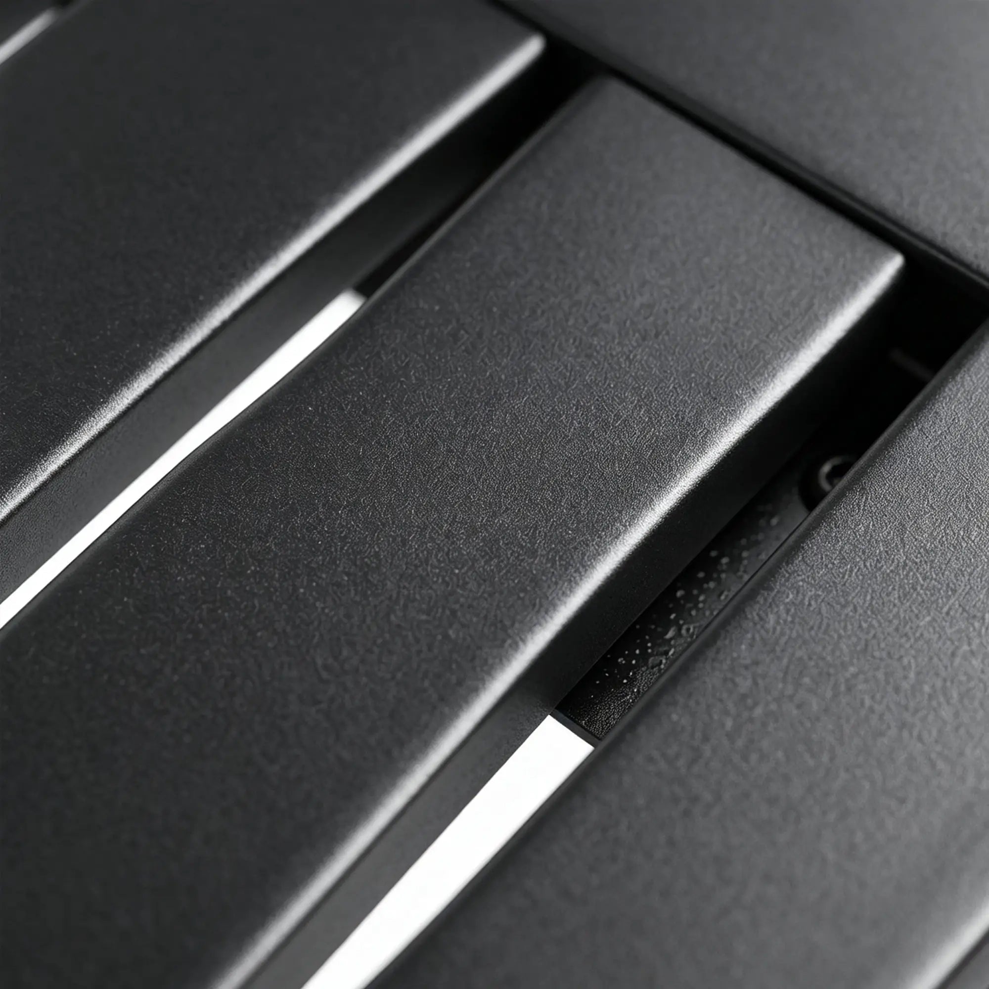 Outdoor Side Table, Slatted Tabletop, Metal Patio Coffee Table, Black Patio Side Tables at Gallery Canada