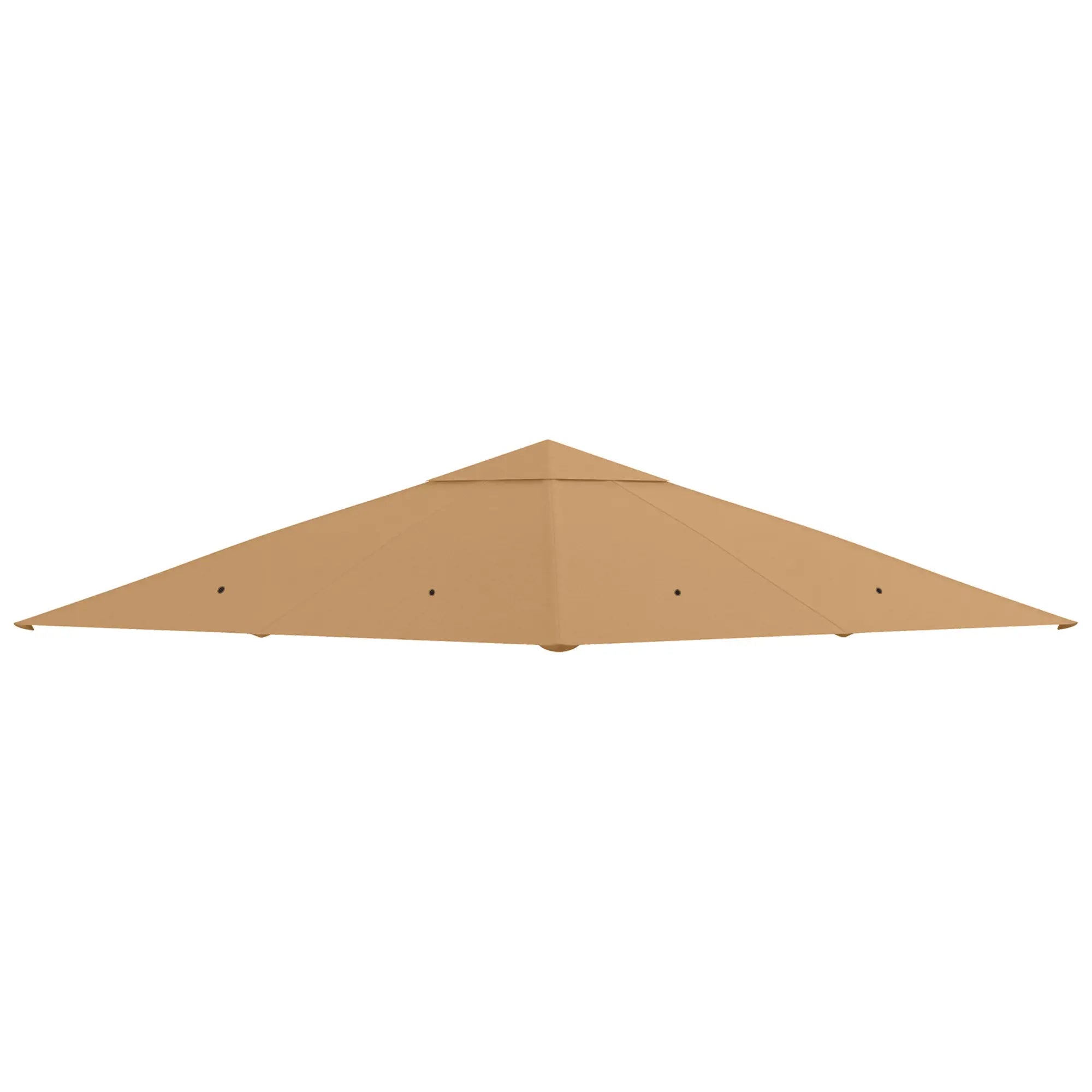 10' X 10' Square Gazebo Replacement Canopy, Beige Gazebo Canopy Replacement at Gallery Canada
