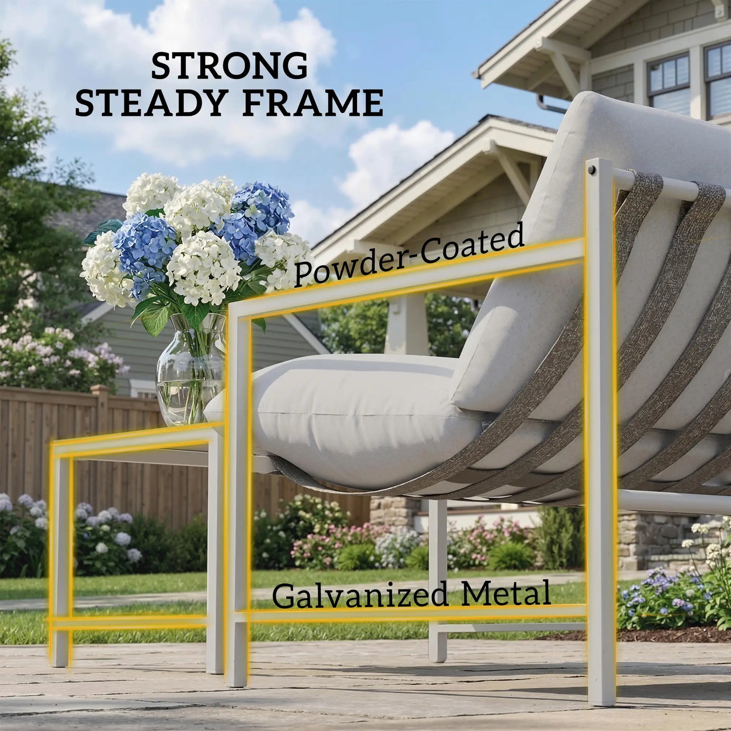 Patio Furniture Set, Loveseat Sofa With Coffee Table, Light Grey Patio Furniture Sets at Gallery Canada