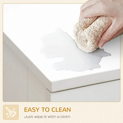 Dog Crate Furniture with Cushion, 2 Doors, Storage, White Houses, Kennels & Pens at Gallery Canada