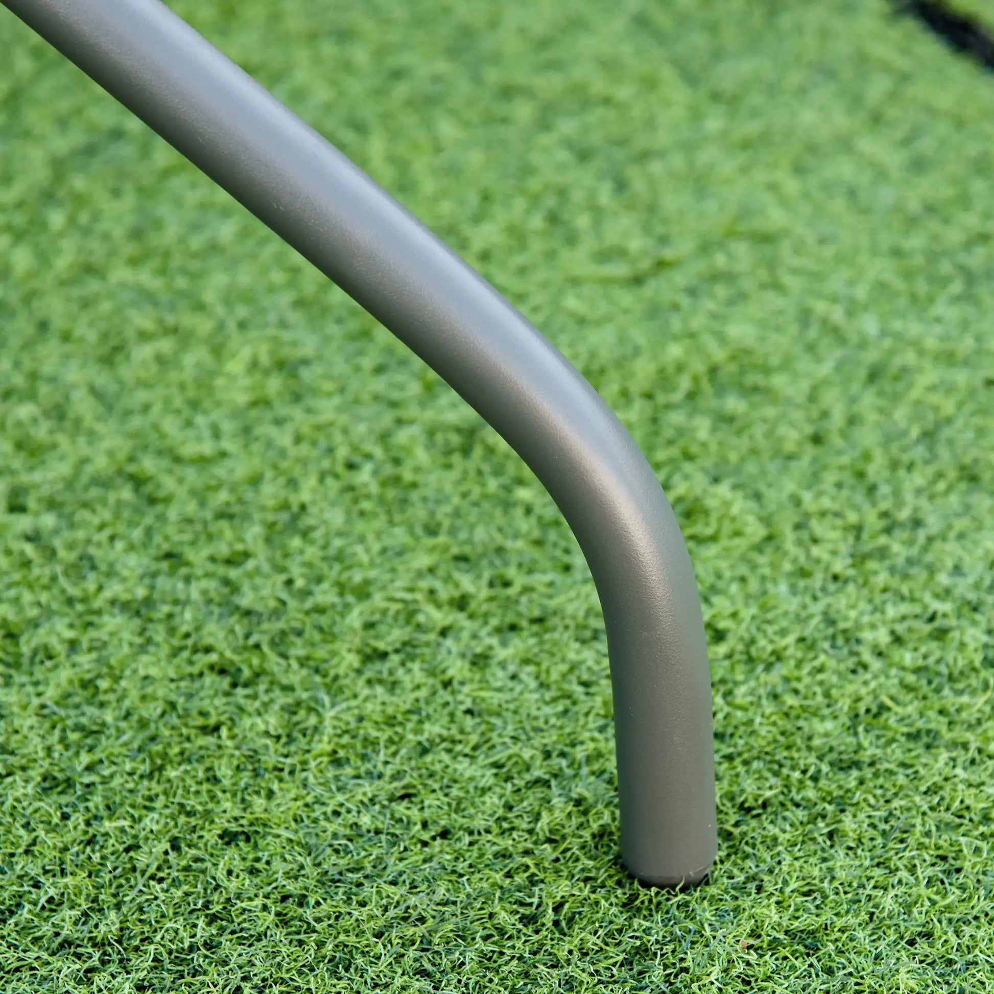 Metal Garden Dining Table, Outdoor Patio Table, Tempered Glass Top, 55" x 31.5" Patio Dinning Tables at Gallery Canada