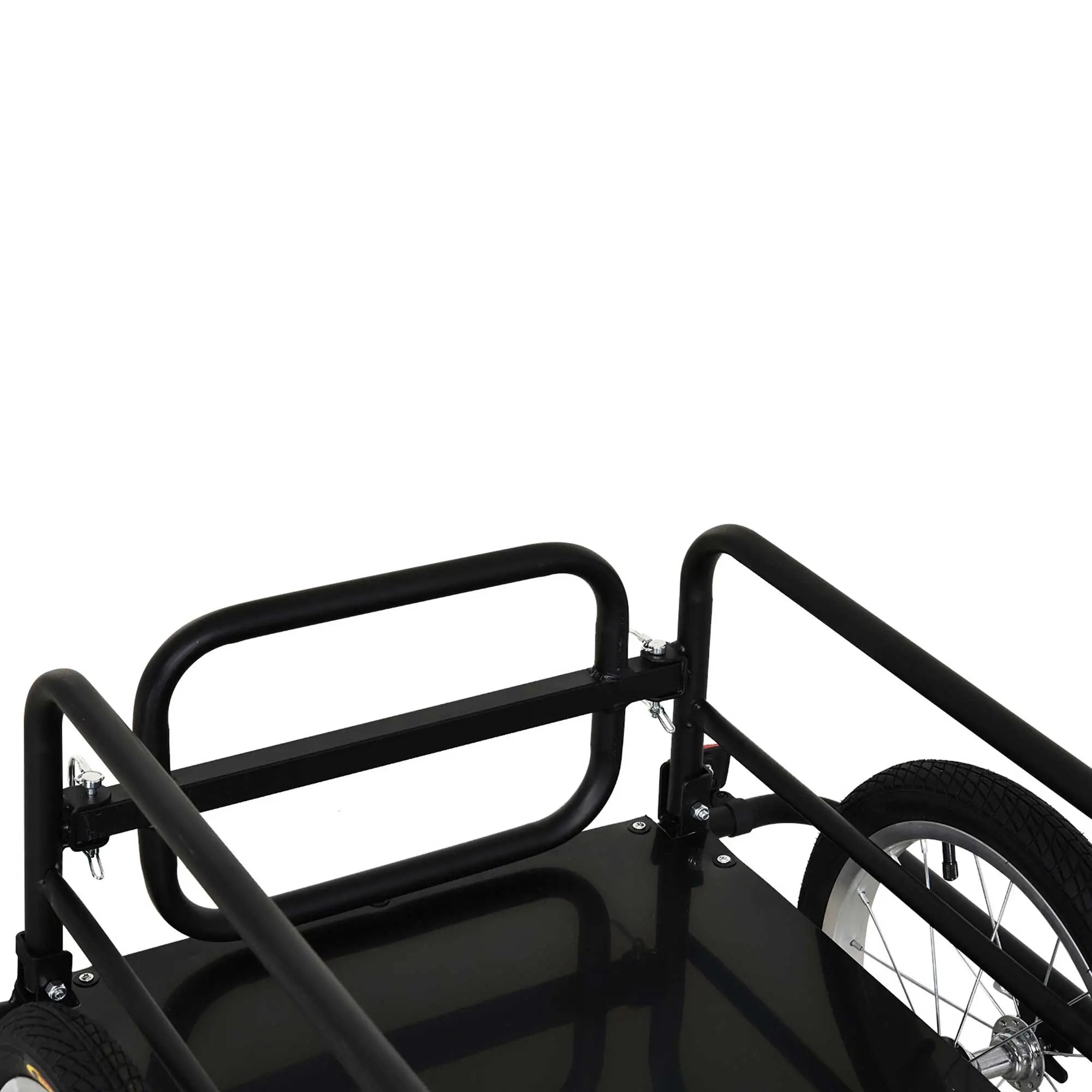 Folding Bicycle Cargo Trailer, Utility Bike Cart, Black Bike Cargo Trailers at Gallery Canada