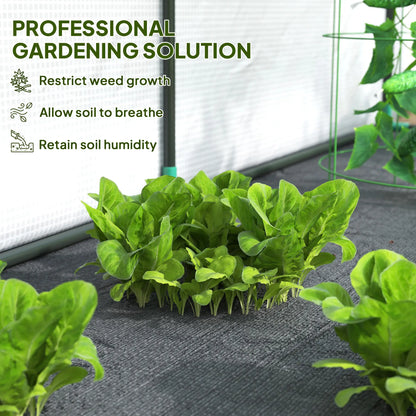 Walk-In Lean-To Greenhouse, 10' x 3' x 5', White